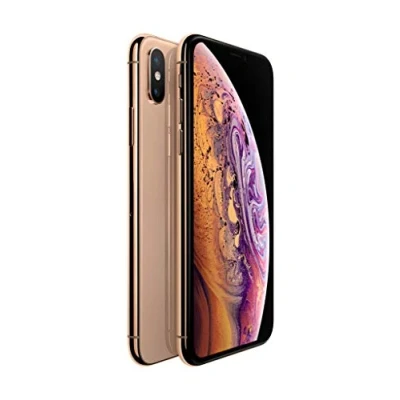 Image of Apple iPhone XS, 64 GB, gold (Renewed)