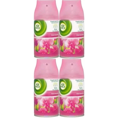 Image of Air Wick Freshmatic Refill Variations (Pink Sweet Pea, 62.50 g (Pack of 4))