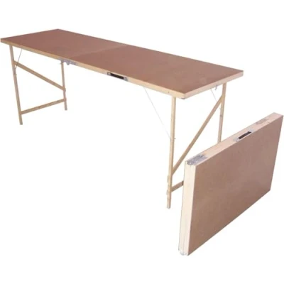 Image of Status Wooden Hardboard Folding Wallpaper Paste Pasting Table