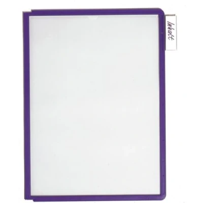 Image of Durable 560644 Display Panel Sherpa A4, PP, Pack of 5, Blue violet