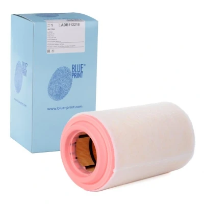 Image of 13718509032 Air filter BLUE PRINT ADB112218 237mm 121mm Insert with pre MINI: Hatchback, Clubman, Countryman