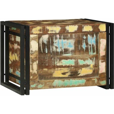 Image of vidaXL Storage Box 60 x 40 41 cm Solid Reclaimed Wood