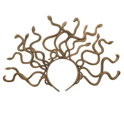 Image of Zac&#039;s Alter Ego Womens Medusa Snake Headpiece on Headband