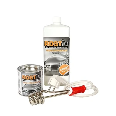 Image of Rostio 1 Litre Tank Scaler Plus 250 ml Seal Immersion Heater Renovation