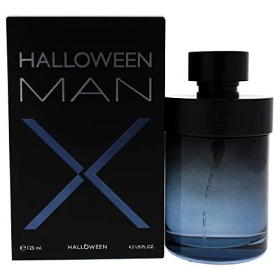 Image of J. Del Pozo Halloween Man X For Men 4.2 Oz Edt Spray,125 ml,blue black