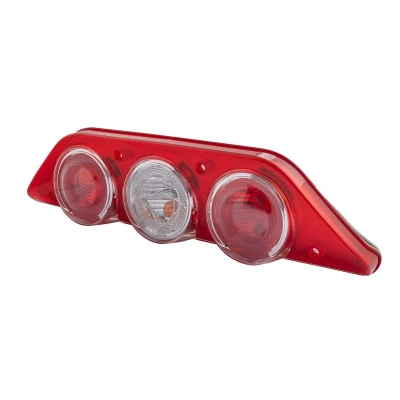 Image of CaralunaModular, E412677 Combination Rearlight HELLA 2VP 343 520 021 Right red, Crystal clear black with bulbs