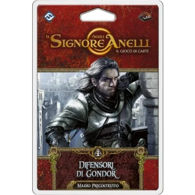 Image of Asmodee Lord of the Rings, Card Game: Defenders Gondor, Prebuilt Deck, Italian Edition, 10714