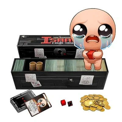 Image of Maestro Media The Binding of Isaac: Four Souls Second Edition Tabletop Card Game Ages 14+ 1 4 Players 30 60 Minutes Playing Time