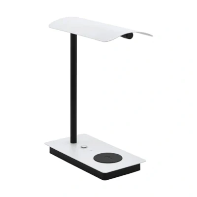 Image of EGLO Arenaza LED table lamp, dimmer, QI, white