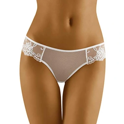 Image of Wolbar Women&#039;s Lace Thong WB26, White,M