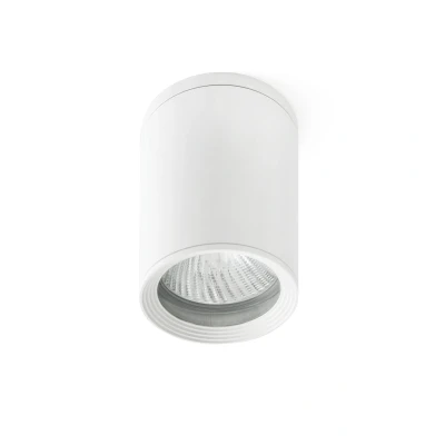 Image of Tasa 1 Light Outdoor Surface Mounted Ceiling White IP44