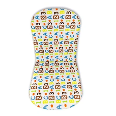 Image of Baby Stroller Cushion Liner Mat Pushchair Pad Car Seat Universal Cover Protector Breathable Soft (Numbers)