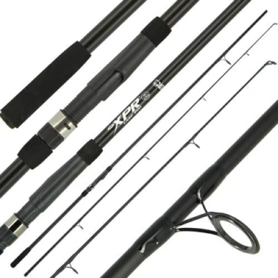 Image of NGT XPR 12ft CARP FISHING ROD 2PC BLACK CARBON COARSE TACKLE