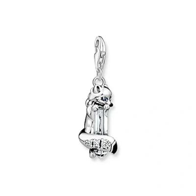 Image of Thomas Sabo 1901 129 7 Fox Charm Pendant in 925 Sterling Silver