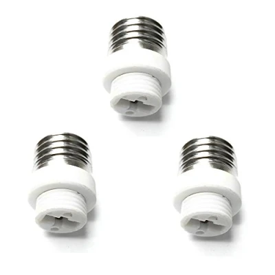 Image of TWDRTDD E27 to G9 Adapter, Ceramic Lamp Holder Converter, 3 Pack