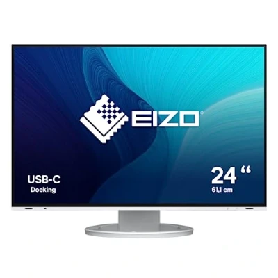 Image of Eizo FlexScan EV2485 WT LED display 61.2 cm (24.1&quot;) 1920 x 1200 pixels WUXGA White