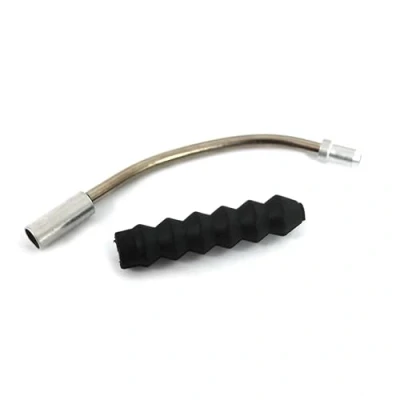 Image of Clarks Guide Pipe 135 Bend with Rubber Boot for V Brake