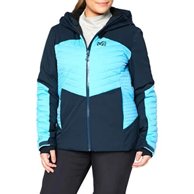Image of Millet Engadin Jkt W Jacket Black Lichen Camo, X Small