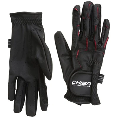 Image of Chiba Gloves Sport Horse Riding Glove Black, Large