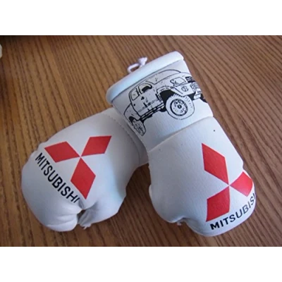 Image of Mitsibishi Pick up Mini Boxing Gloves (Ideal for rear view mirror)