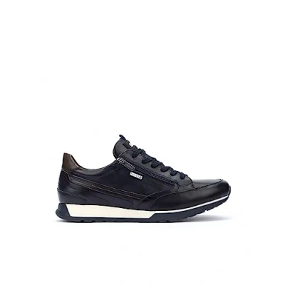 Image of Cambil M5N 6237 Leather Men&#039;s Low Top Trainers
