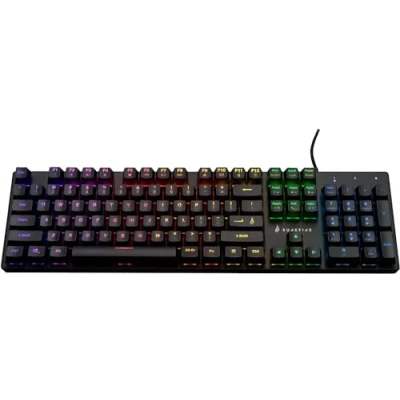 Image of Surefire Kingpin M2 Mechanical Gaming Keyboard English, Multimedia Full Size, RGB with Lighting, 100% Anti Ghosting Keys, English Layout QWERTY