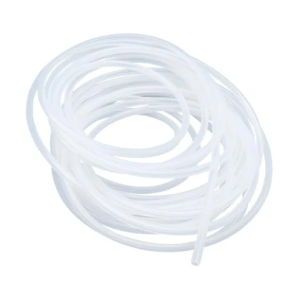 Image of LAVMHAB Silicone Tubing Food Grade Hoses 8mm ID x 10mm OD 8m (26.2ft), Flexible Rubber Tubes Water Air Pipes