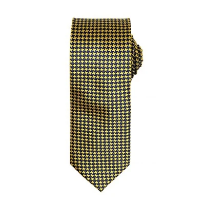 Image of Premier Puppy Tooth Tie Gold One Size
