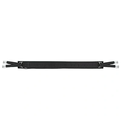 Image of HUMANE CUSHION WEB GIRTH HORSE TACK SADDLE STRAP [BLACK] [54&quot;]