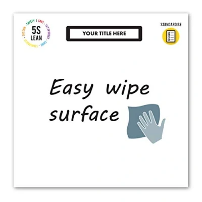 Image of MODULEAN™ Shadow Boards 5S Lean Compliant &amp; Vis Comm for The Workplace (White, Board 3 Magnetic Easy Wipe Board)
