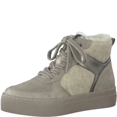 Image of MARCO TOZZI Women&#039; 2 25246 29 Sneaker, Ecru Comb, 6 UK