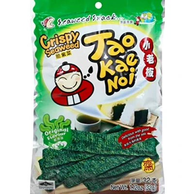 Image of Tao Kae Noi Crispy Seaweed Classic Favour 32G (1 Pack)