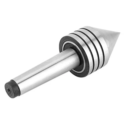 Image of MT2 Tailstock Live Center Heavy Duty Bearing Lathe Woodworking Tapered Turn Metal Wood Turning Tool