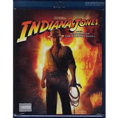 Image of Indiana Jones and the Kingdom of Crystal Skull [Blu ray] [2008] [Region Free]