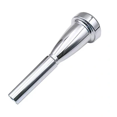 Image of Missmore Silver Trumpet Mouthpiece 3C 5C 7C Size Instrument Accessory for Bach (5C)