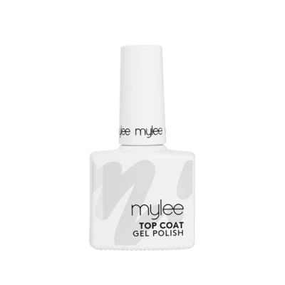 Image of Mylee Gel Nail Polish Top Coat 10ml, UV/LED Soak Off Art Manicure Pedicure for Professional, Salon &amp; Home Use, Long Lasting, Easy to Apply, No Chips, Durable Safe, Vegan Cruelty Free