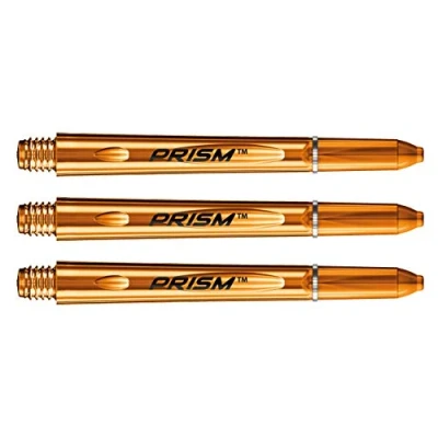 Image of WINMAU Prism 1.0 Orange Medium Polycarbonate Dart Stems 1 set per pack (3 shafts in total)
