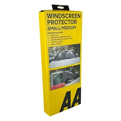 Image of AA AA8576 Windscreen Protector small/medium, Black