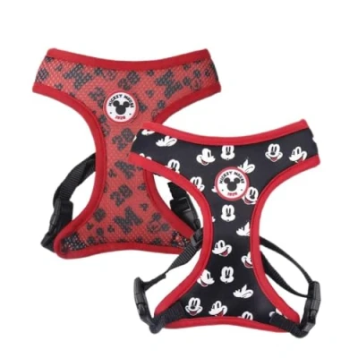 Image of CERDÁ LIFE&#039;S LITTLE MOMENTS For Fan Pets Mickey Mouse M L Dog Harness Official Disney License