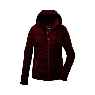 Image of Killtec Women&#039;s Kow 149 Wmn Qltd Quilted Jacket with Zip off Hood