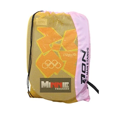 Image of DON New Swimming Mesh Bag Poolside Swimmers Swim Equipment Nylon (Pink)