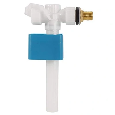 Image of Side Entry Inlet Valve G 1/2 Inch Toilet Tank Accessories Brass Shank Horizontal Good Sealing for Cisterns (Copper)