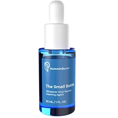 Image of HumminGuru Anti Static Vinyl Record Cleaning Agent, Highly Improves Ultrasonic Effectiveness and Drying Time, Solution Kit Without Alcohol. (The Small Bottle)