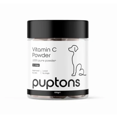 Image of Puptons Vitamin C Powder for Dogs 100g (200 scoops)