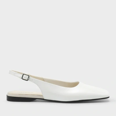 Image of Vagabond Delia Ballet pumps, Women&#039;s, Size: 7, White Leather