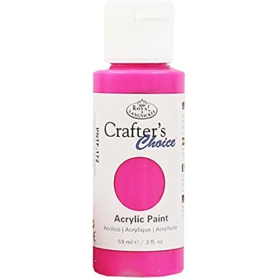 Image of Fluorescent Rose Acrylic Paint 59ml