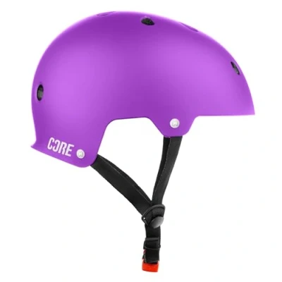 Image of CORE Protection Action Sports Helmet Skate/BMX/Bike/MTB/Roller Derby/Scooter Purple, S/M
