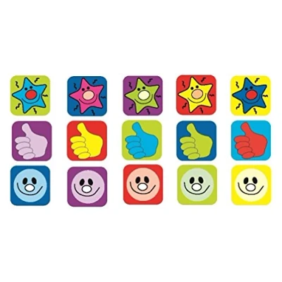 Image of Sticker Solutions Mini Square Reward Stickers (Pack of 600),12mm
