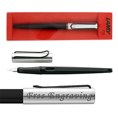 Image of Lamy Joy Al Star Metal cap Calligrahpy pen with 1.1mm nib + Engraving/Personalised and Box