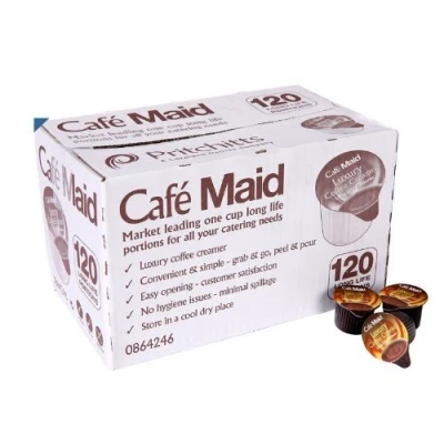 Image of Café Maid Luxury Coffee Creamer Long Life 360 Individual Portions